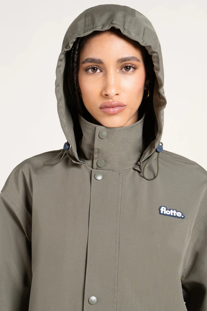 SOLFERINO Parka Longue KAKI-2