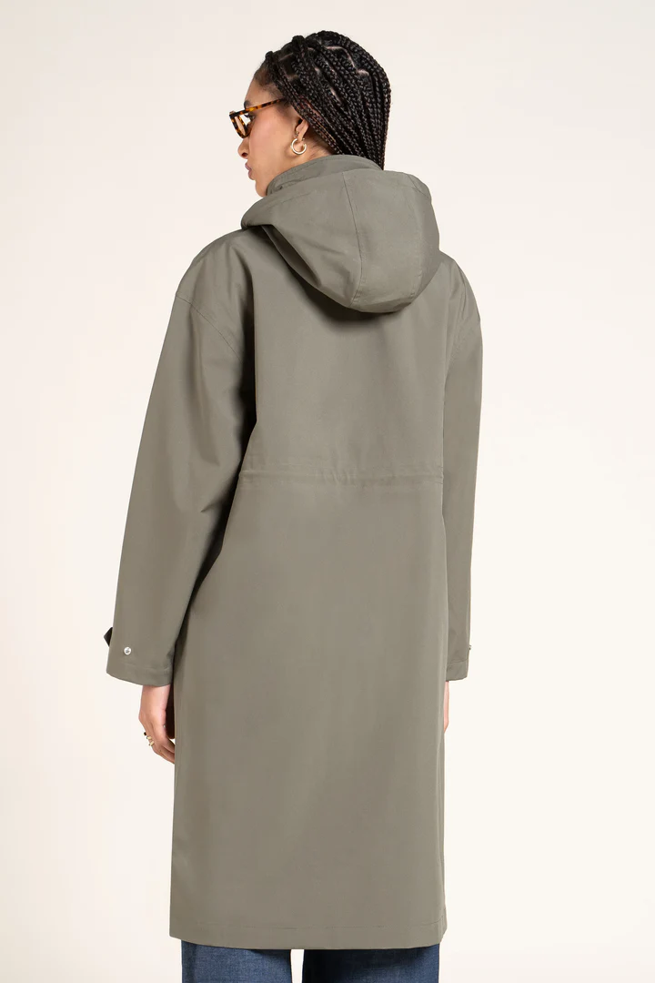 SOLFERINO Parka Longue KAKI-3
