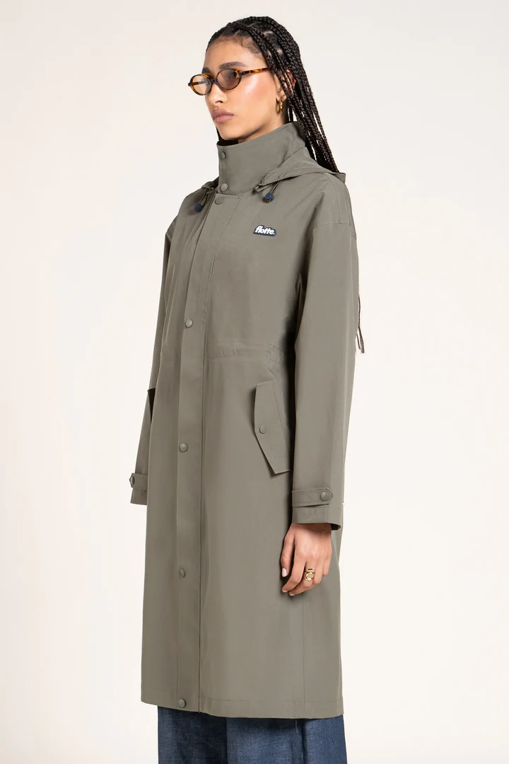 SOLFERINO Parka Longue KAKI-4