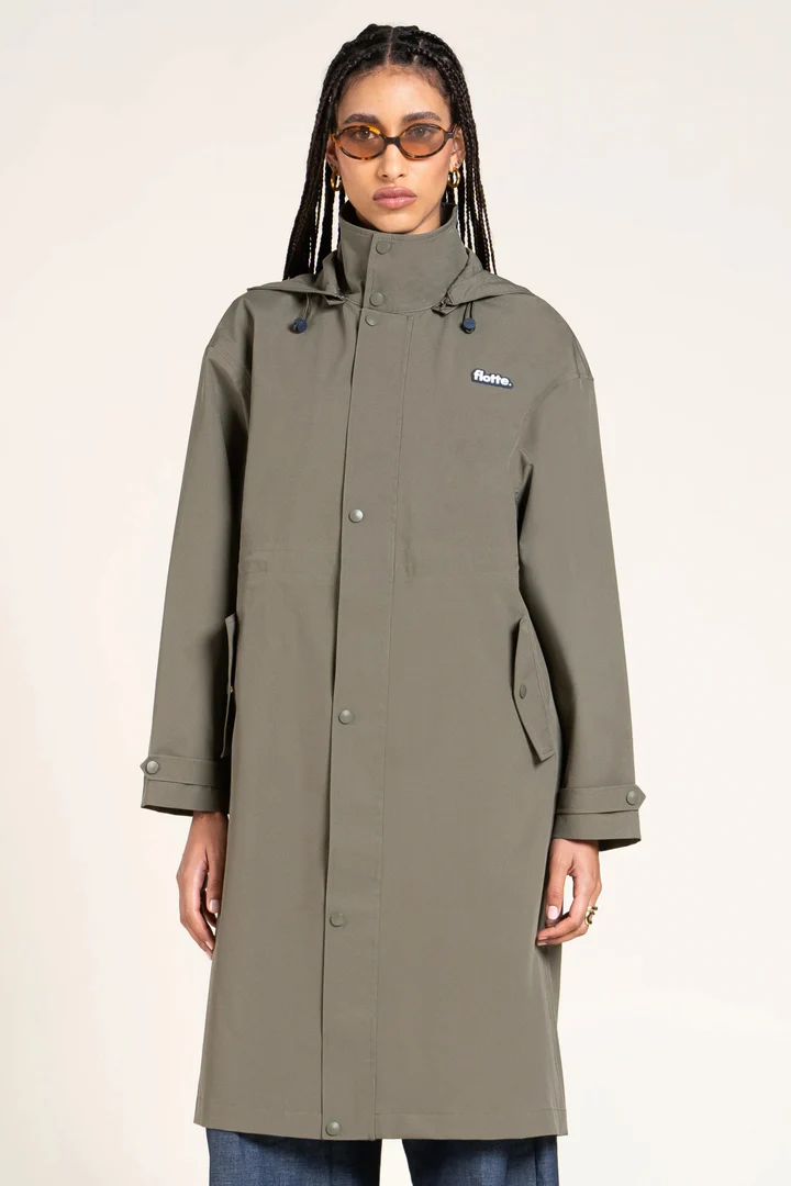 SOLFERINO Parka Longue KAKI-5