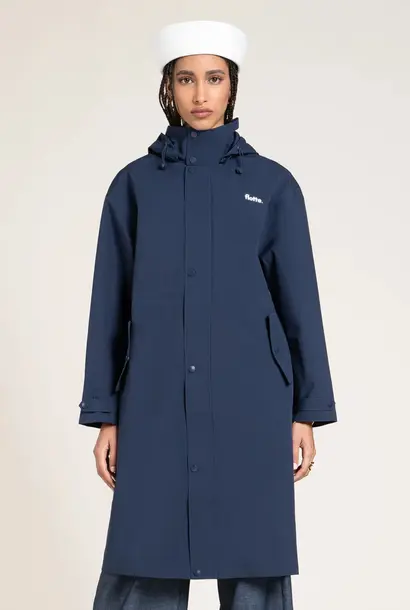 SOLFERINO Parka Longue INDIGO