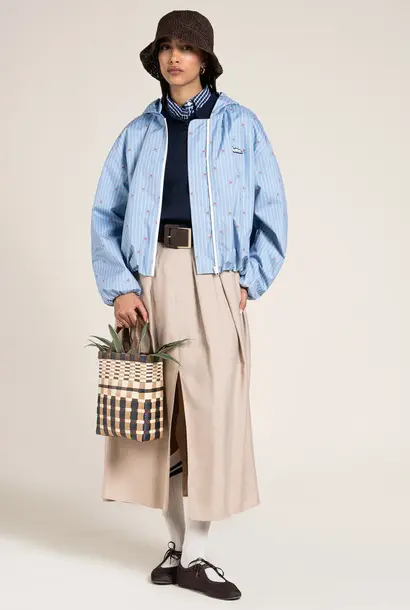 DARIUS Blouson Bomber OXFORD BLEU