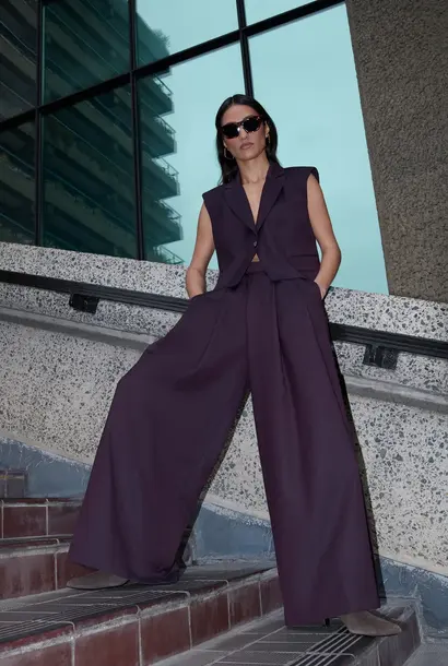 Bobi Gilet - dark wine