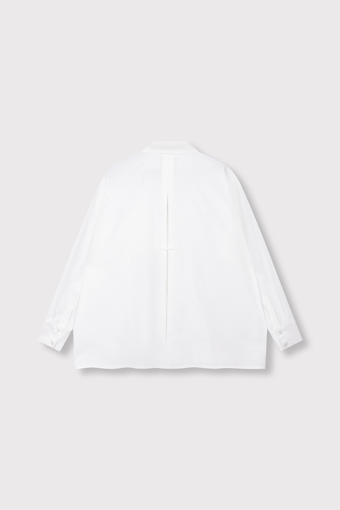 Woven Oversized Blouse - Soft White-4