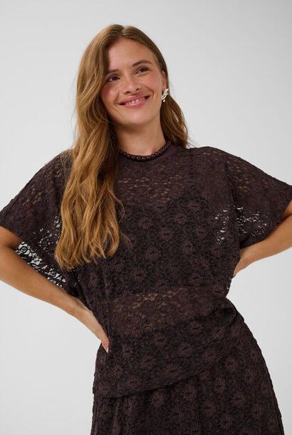 Allie Shirt - Fudge