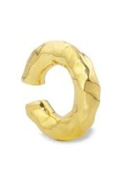 Chunky Kos Molten Earcuff Gold