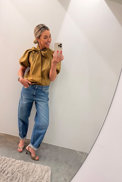 Sylviana Blouse - Khaki