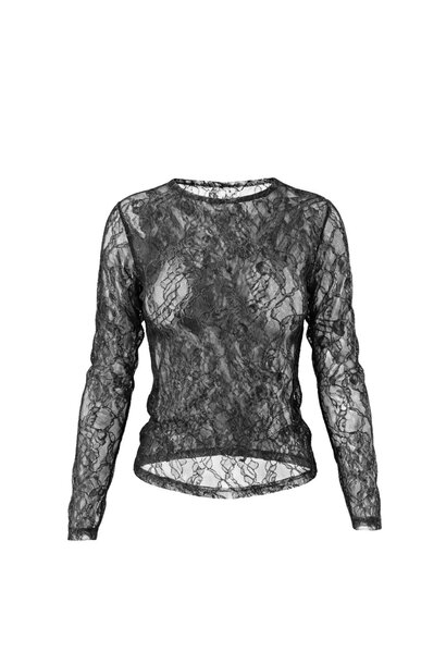 TonnyW6 Lace Top - Black
