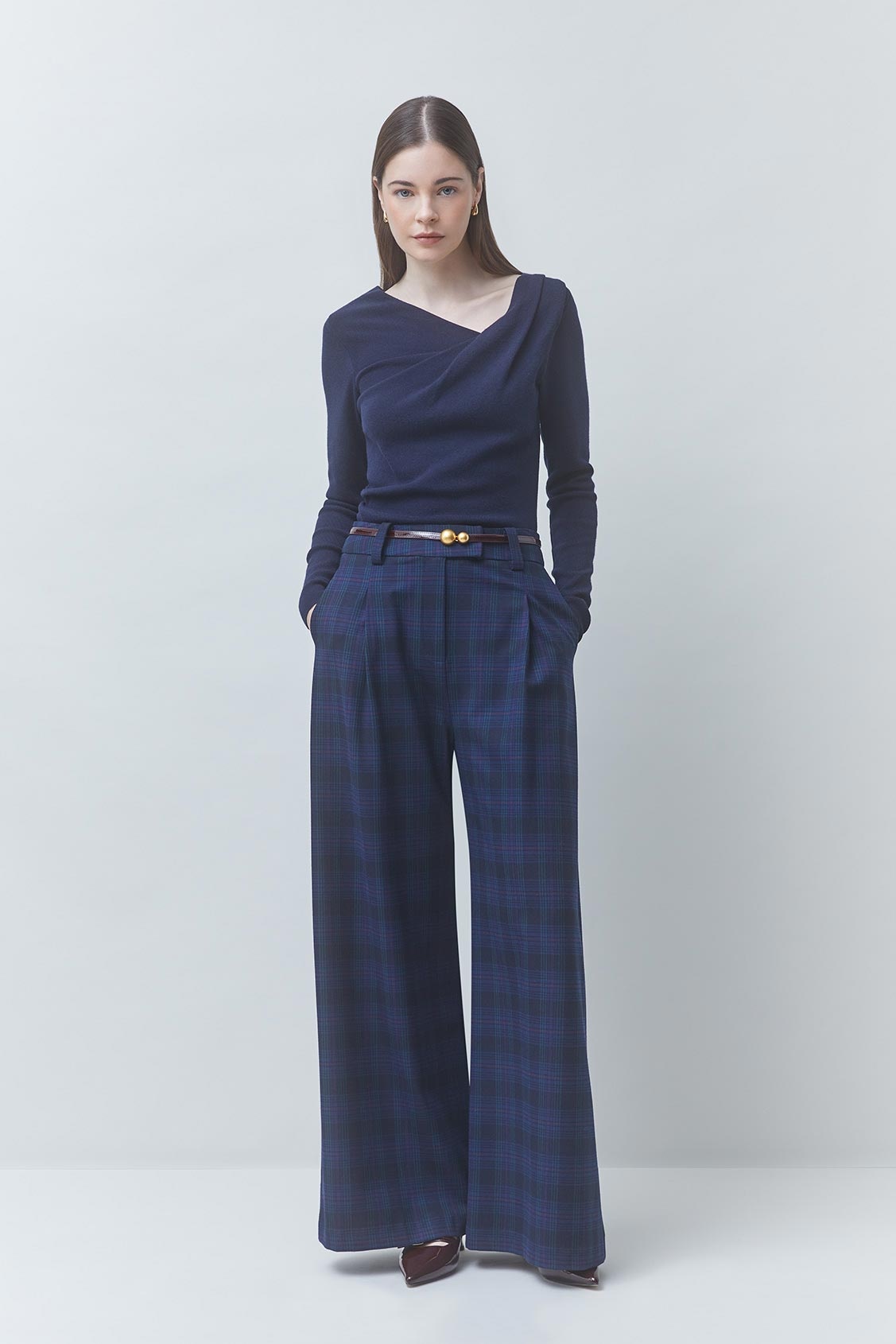 July Pantalon - Blue Nuit-1