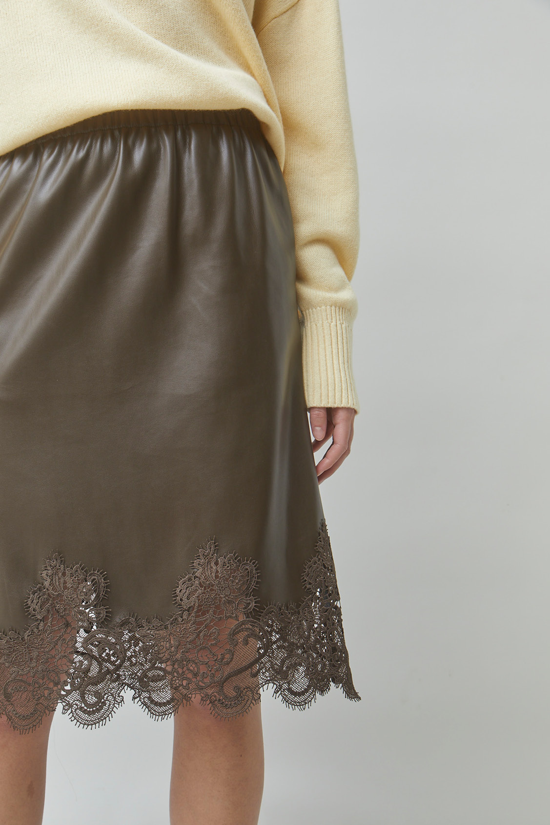 Flow Skirt - Kaki-2
