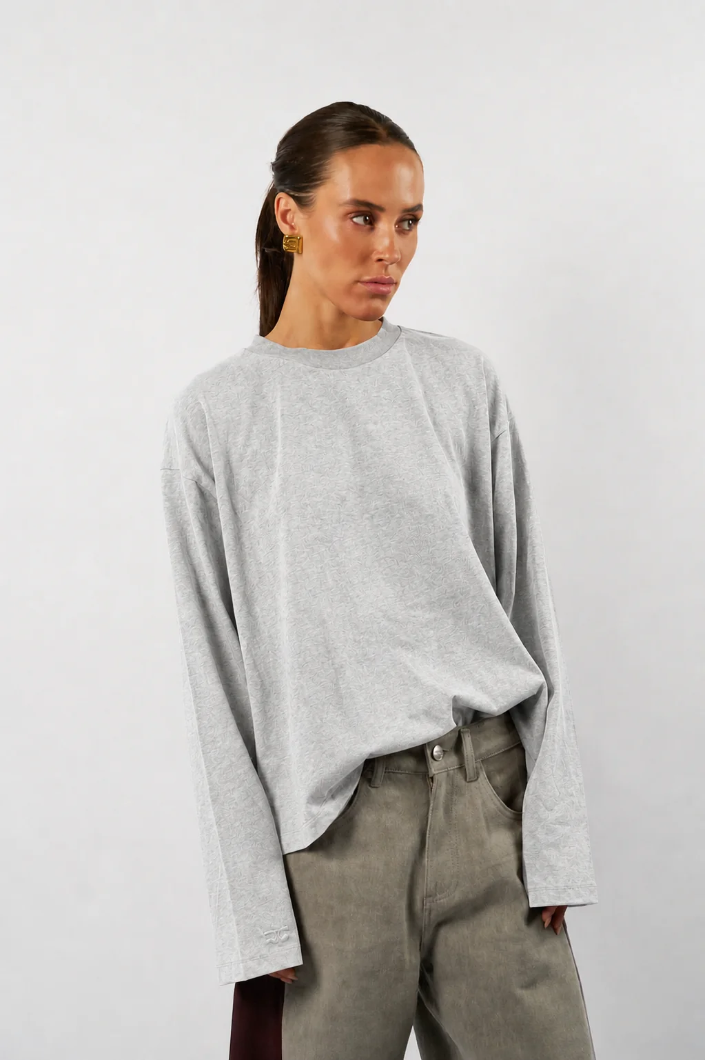 Ulla Longsleeve - Grey-1