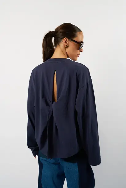 Ulla Longsleeve - Dark Blue