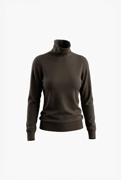 OmanW6 Turtleneck - Brown