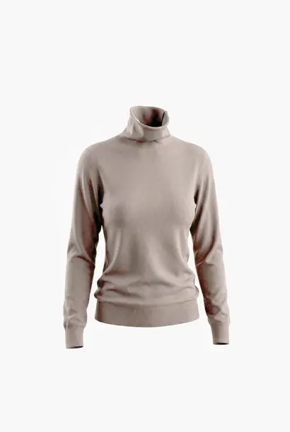 OmanW6 Turtleneck - Sand