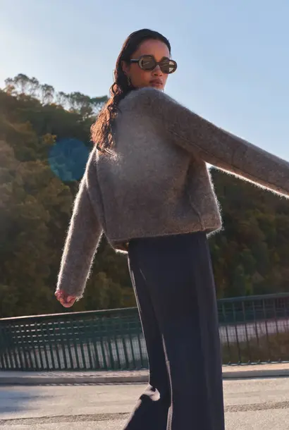VASILE Pullover - Dark Biscuit