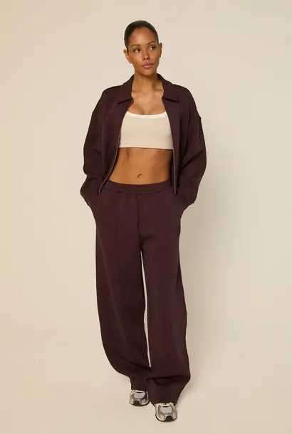 Leyla Pants - Mulberry Wine