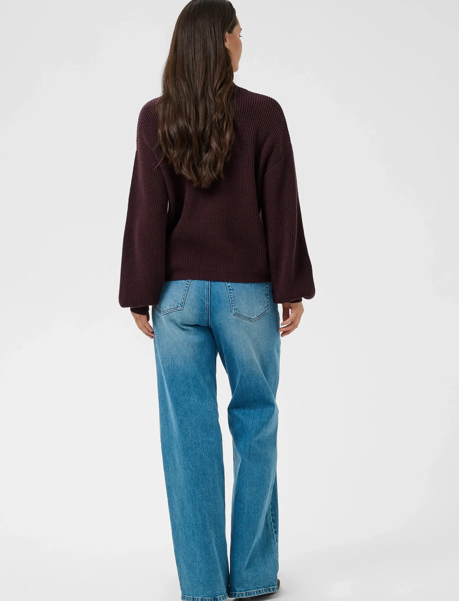 KAbarbara RollNeck Pullover - Fudge-3