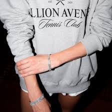 Tennis Diamond Bracelet 4MM Stones - Silver-3