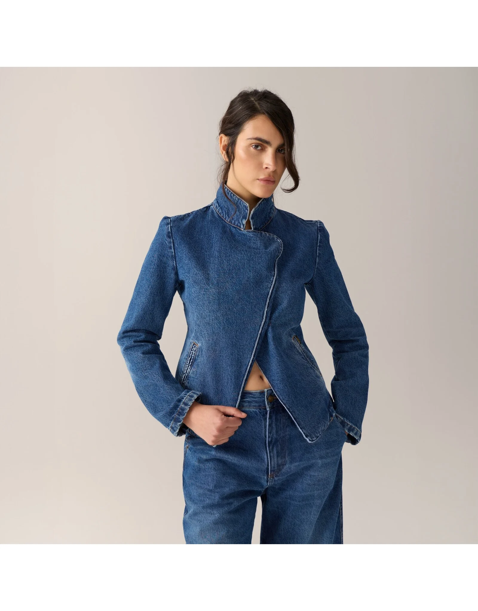 Rea Jeans Blouse / Vest - Jackson Winters-3