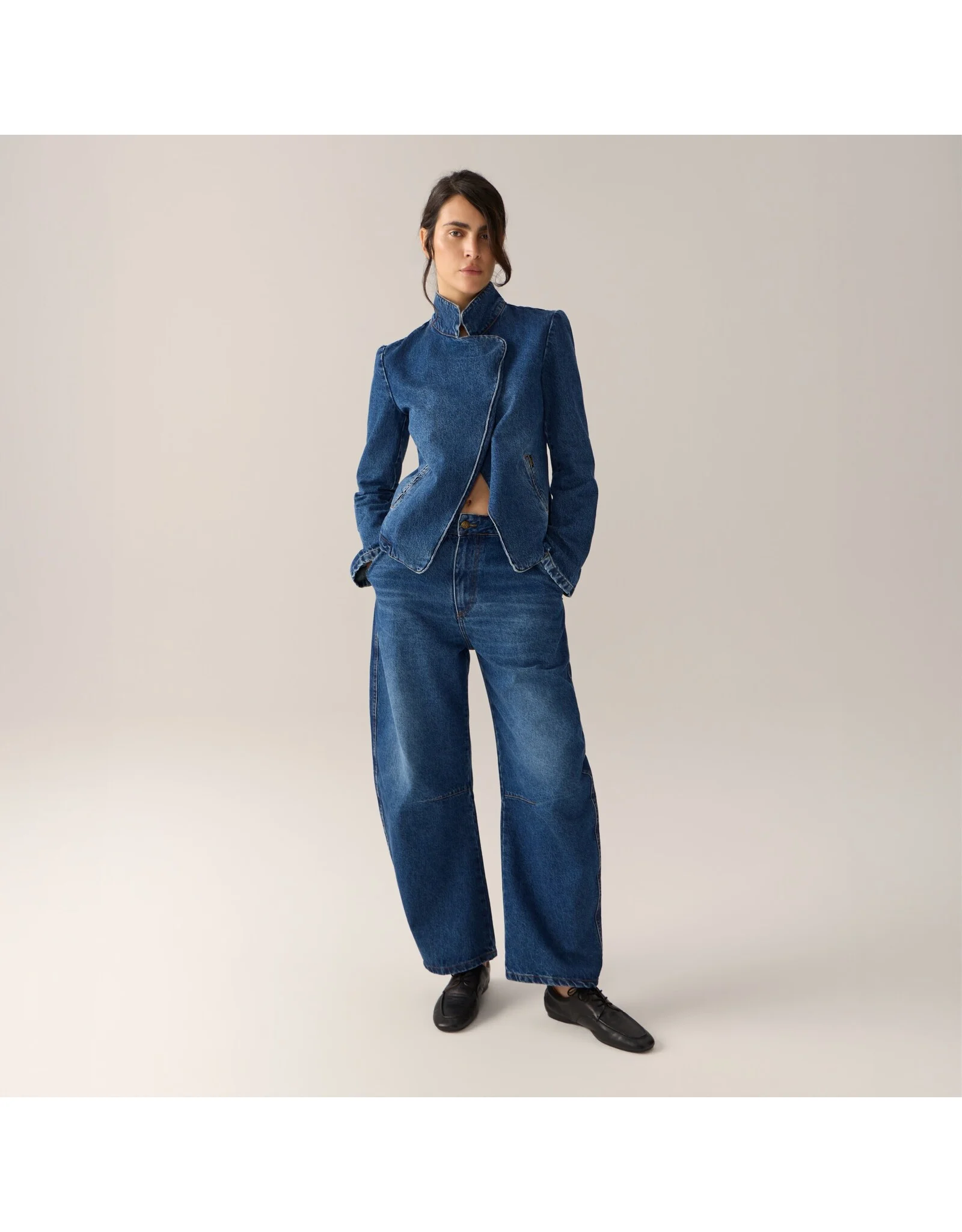 Rea Jeans Blouse / Vest - Jackson Winters-2