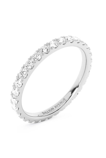 Tennis Band Ring - Silver
