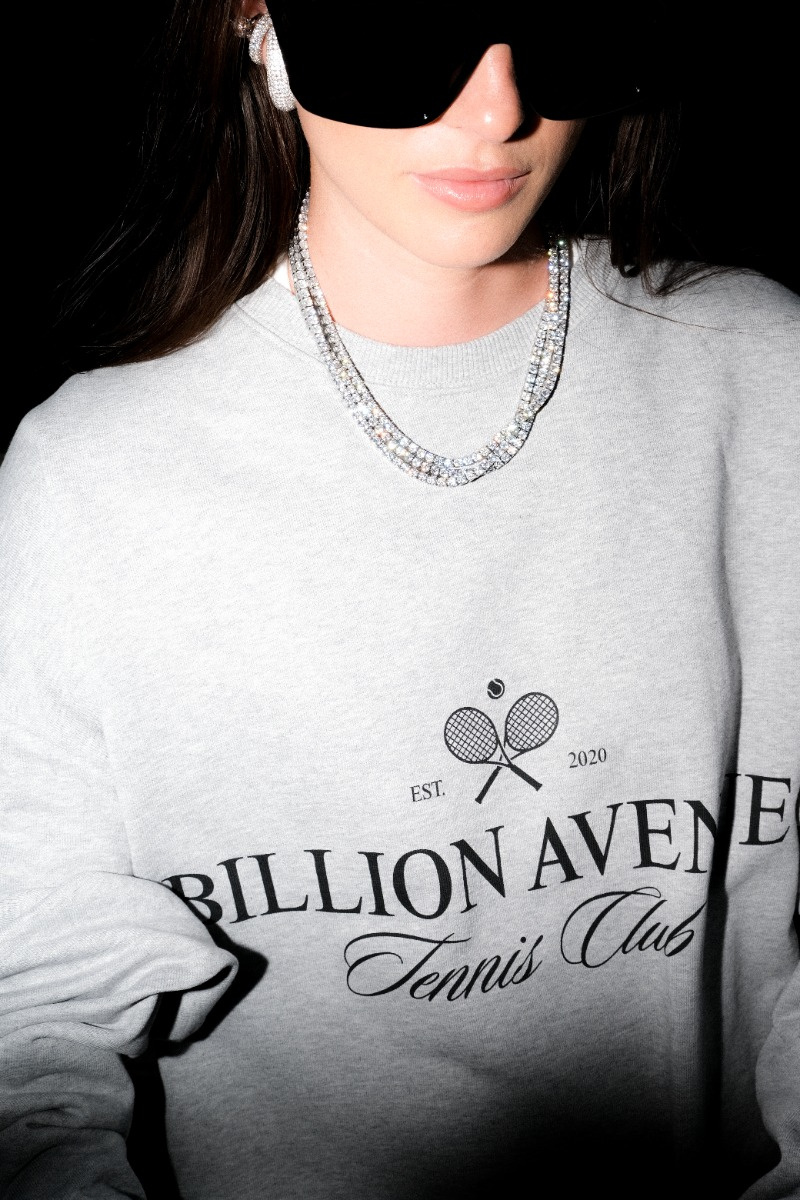 Tennis Diamond Necklace 3MM Stones - Silver-1