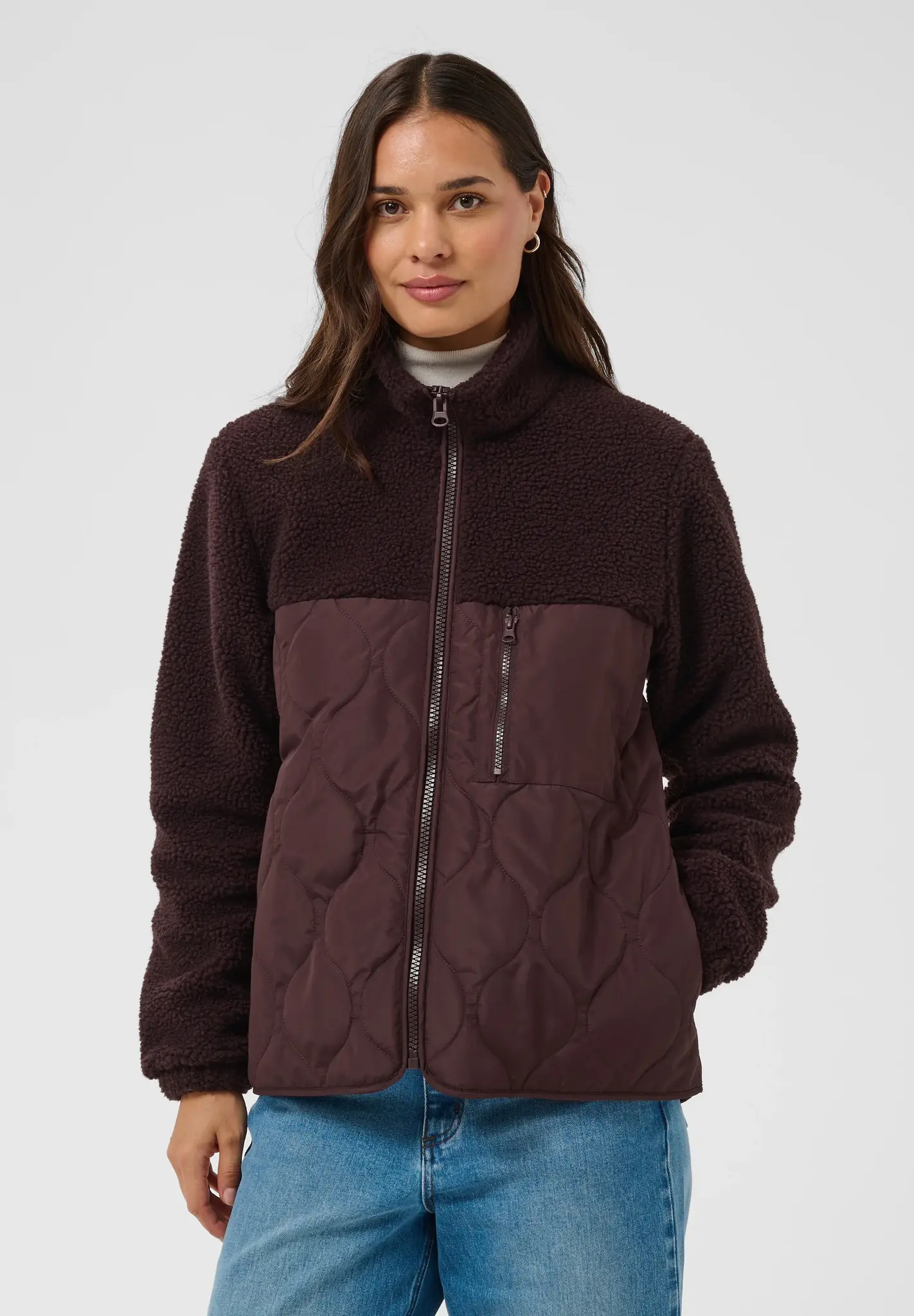 KAgracelyn Jacket - Fudge-1
