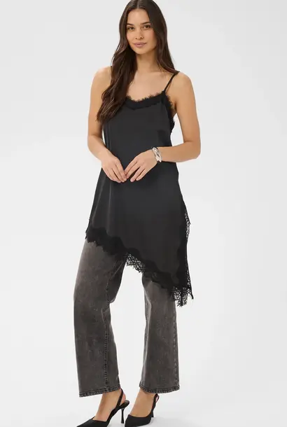 KAmiala Long Top - Black