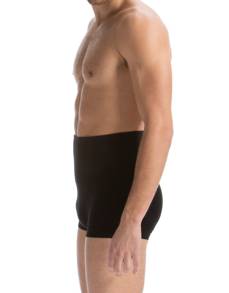 High Waist Boxershort - Zwart