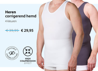 mode zo veel musical Shapeshirts - Corrigerend ondergoed voor mannen - ShapeShirts.nl