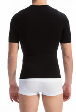 Corrigerend T-Shirt Mannen - Jelle - Zwart