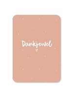Kaartje | Dankjewel