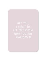 Kaartje | Awesome