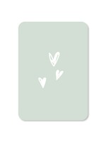 Kaartje | Hartjes