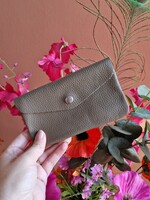 WAUW Leren portemonnee | Bruin