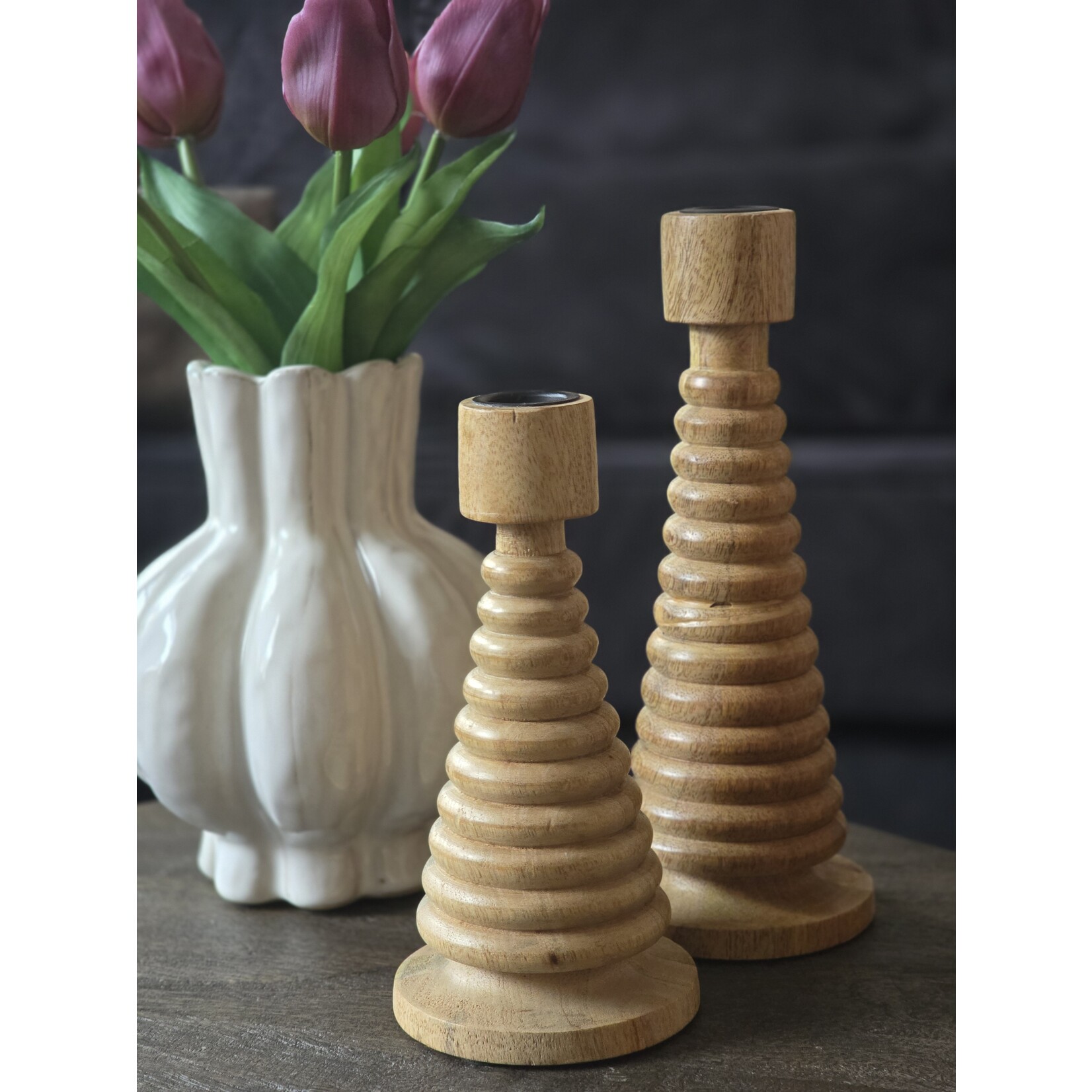 Light & living Kandelaar | Mango hout | Licht