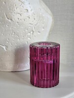 Dubbele kaarsenhouder | Fuchsia