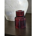 Dubbele kandelaar | Rood