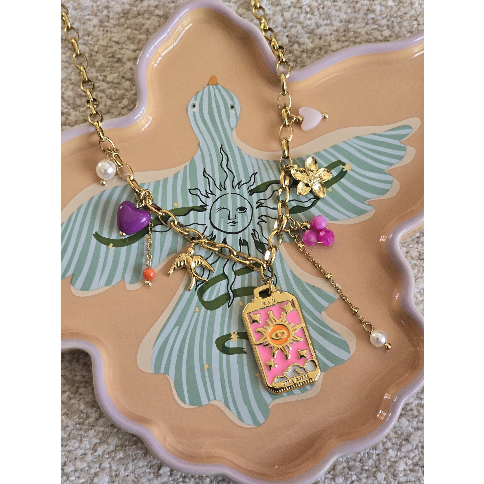 Ketting | Zon | Goud