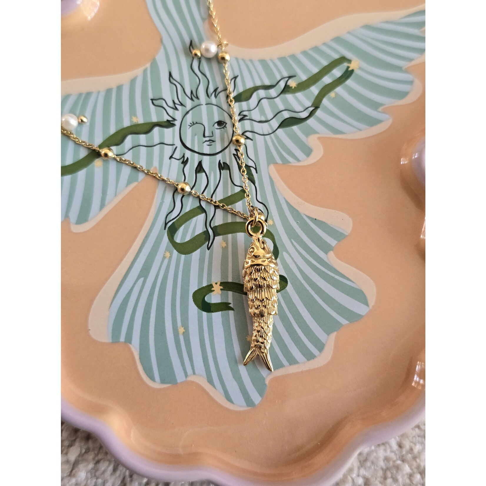 Ketting | Vis | Goud