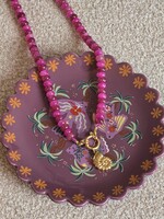 Ketting | Schelp | Roze