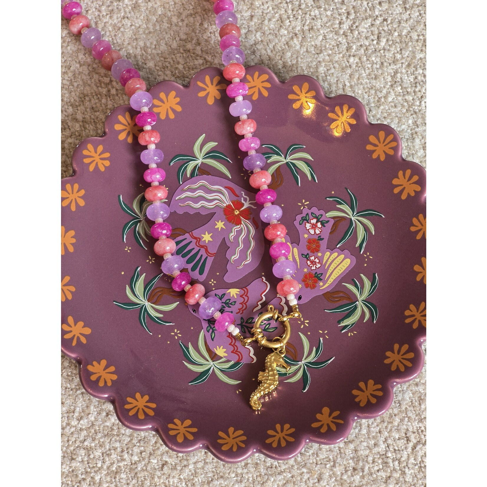 Ketting | Zeepaardje | Multicolor