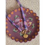 Ketting | Schelp | Blauw/paars