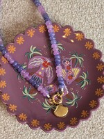 Ketting | Schelp | Blauw/paars