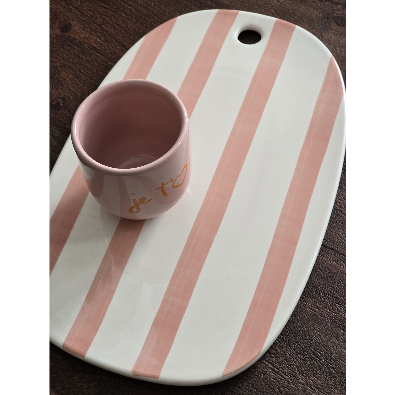 Home delight Snijplank | Keramiek | Roze