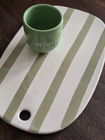 Home delight Snijplank | Keramiek | Groen