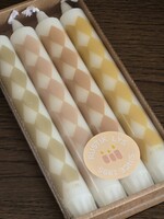 Rustik Lys Dinerkaarsen | Harlequin