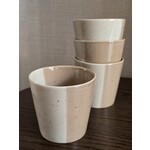 Koffiekopjes | Beige | 4 stuks
