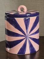 Sierpotje | Swirl | Blauw/roze