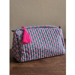 Gimme Toilettas | Groen/roze/rood